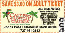 Special Coupon Offer for Calypso Queen